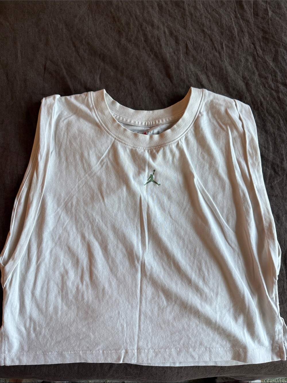 Nike Jordan cream Tank Top